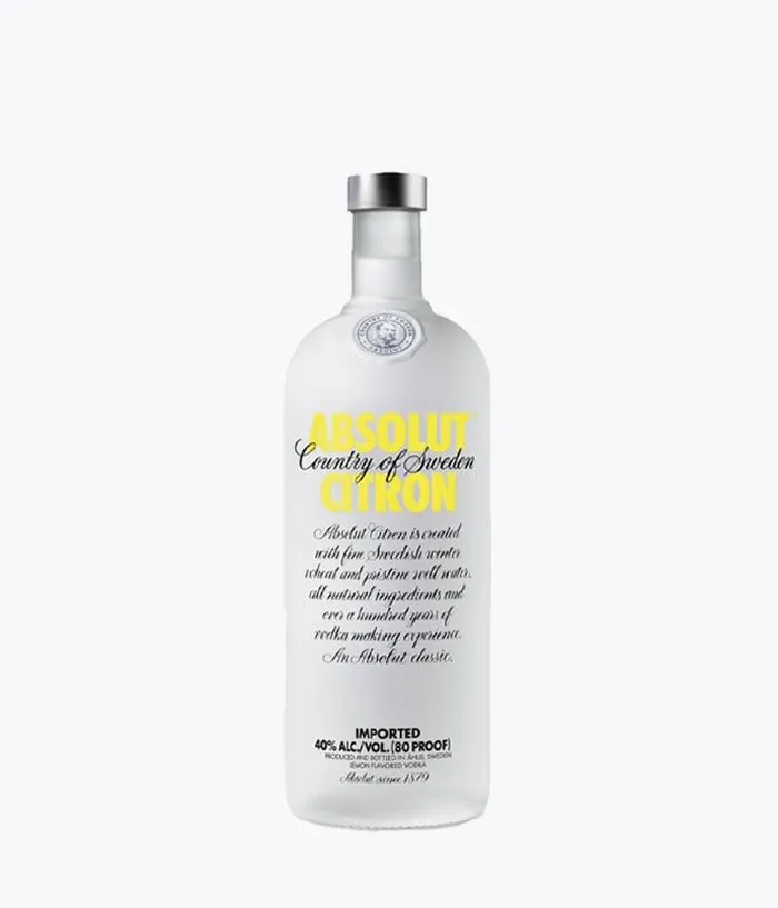 Vodka Absolute Citron